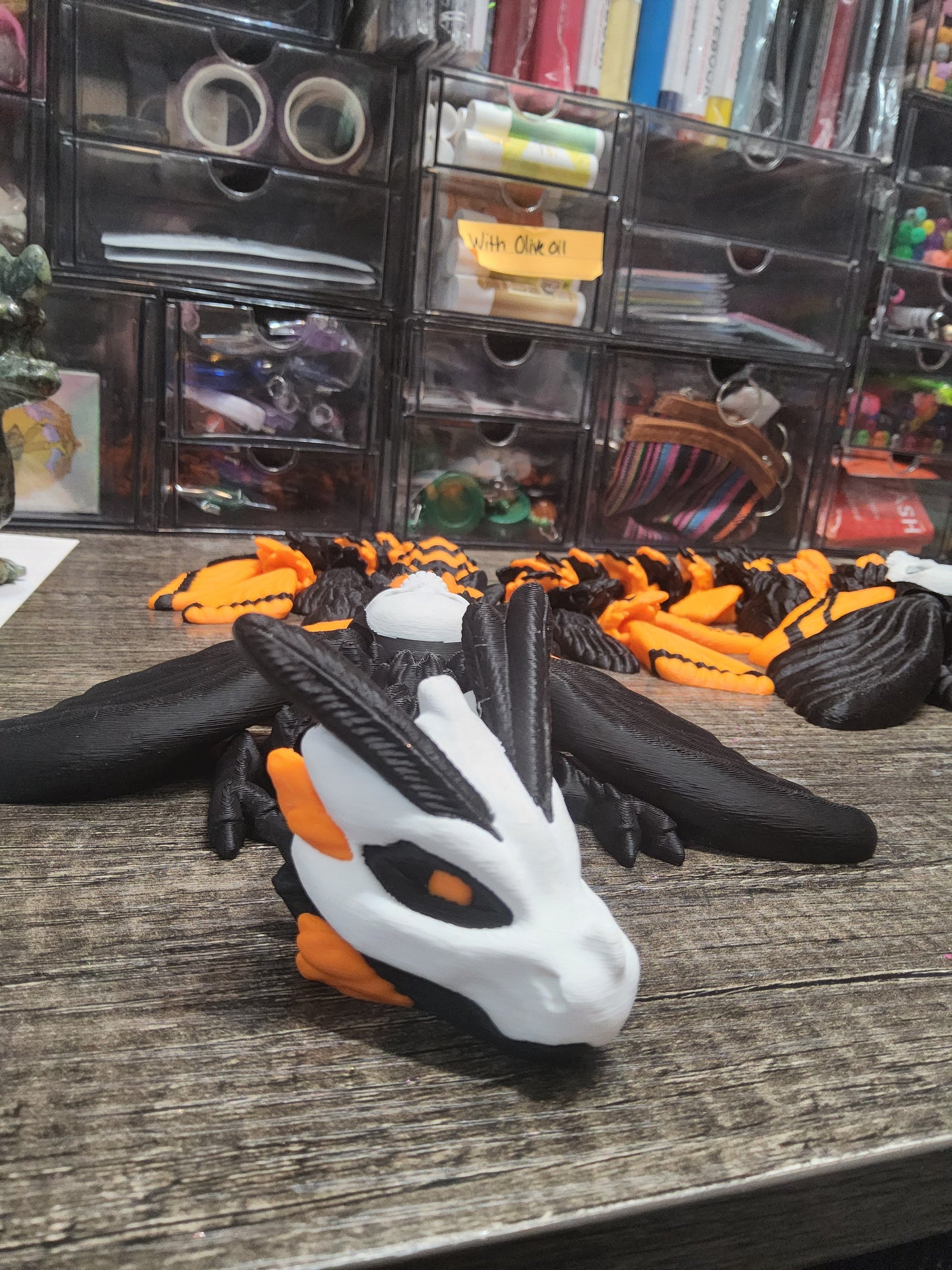 (Oopsy) Skeleton Dragon Moth (Large)