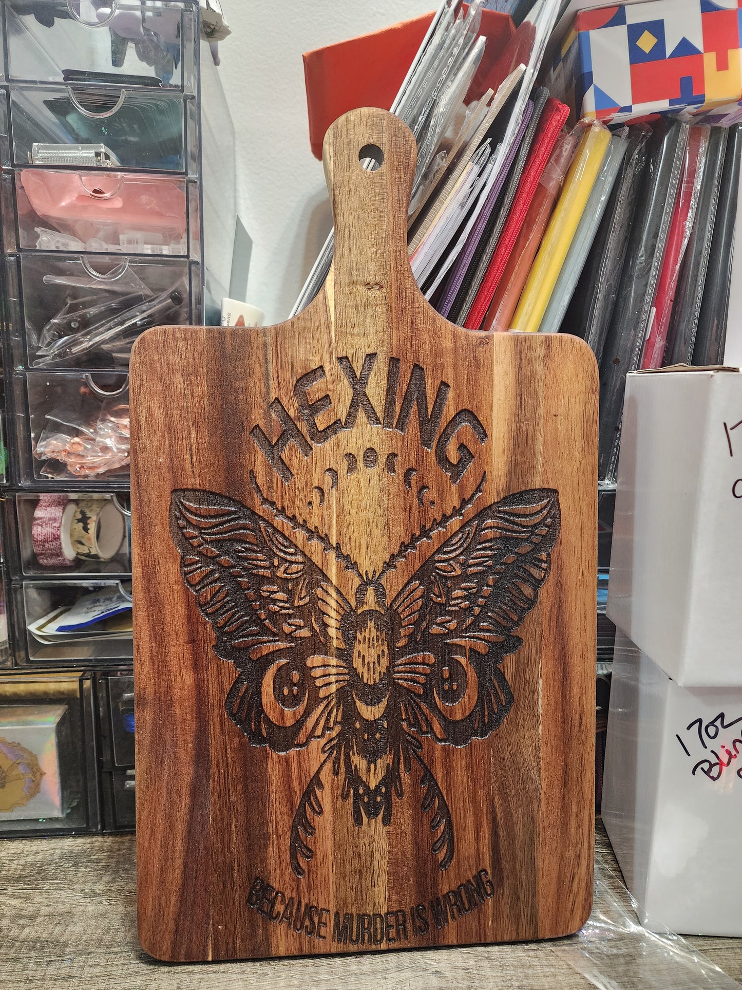 Hexing cuttingboard