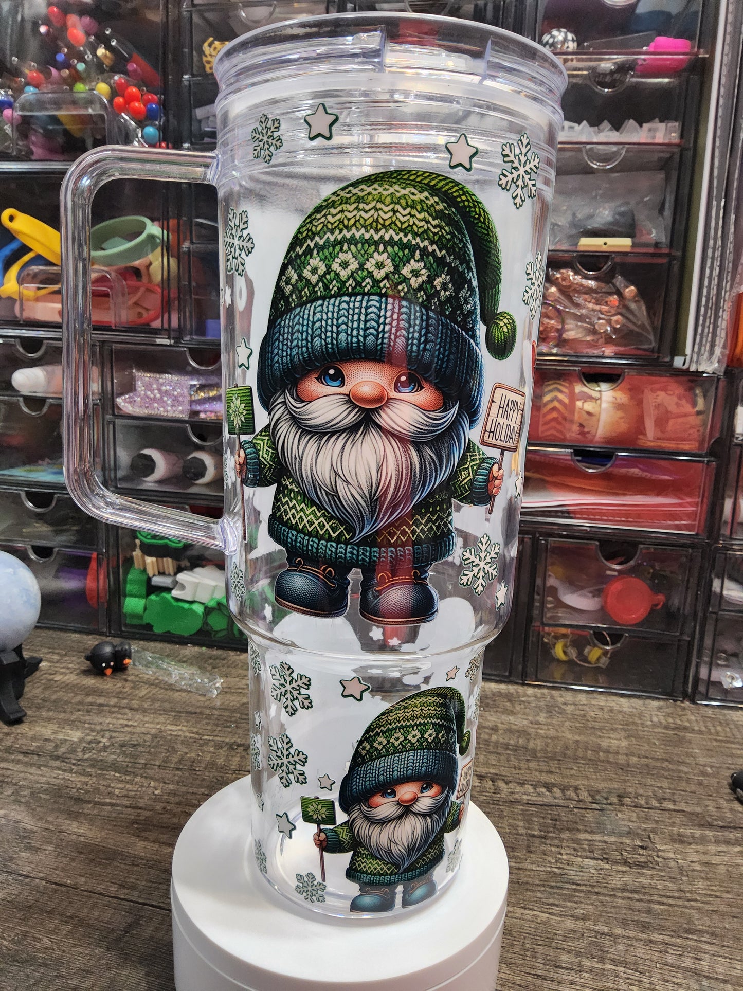 Acrylic 40 oz tumbler