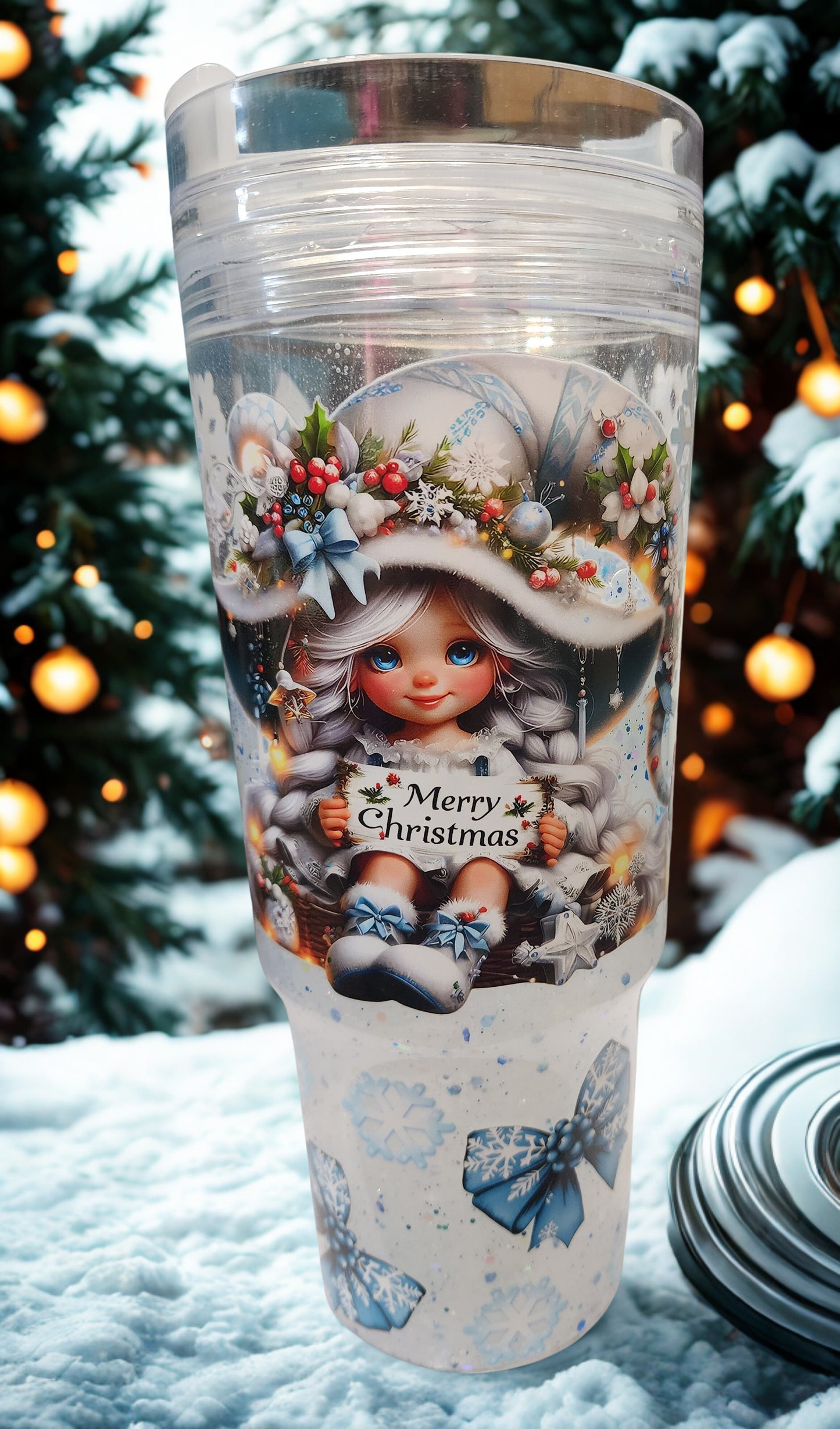 40 oz Lava Christmas tumbler