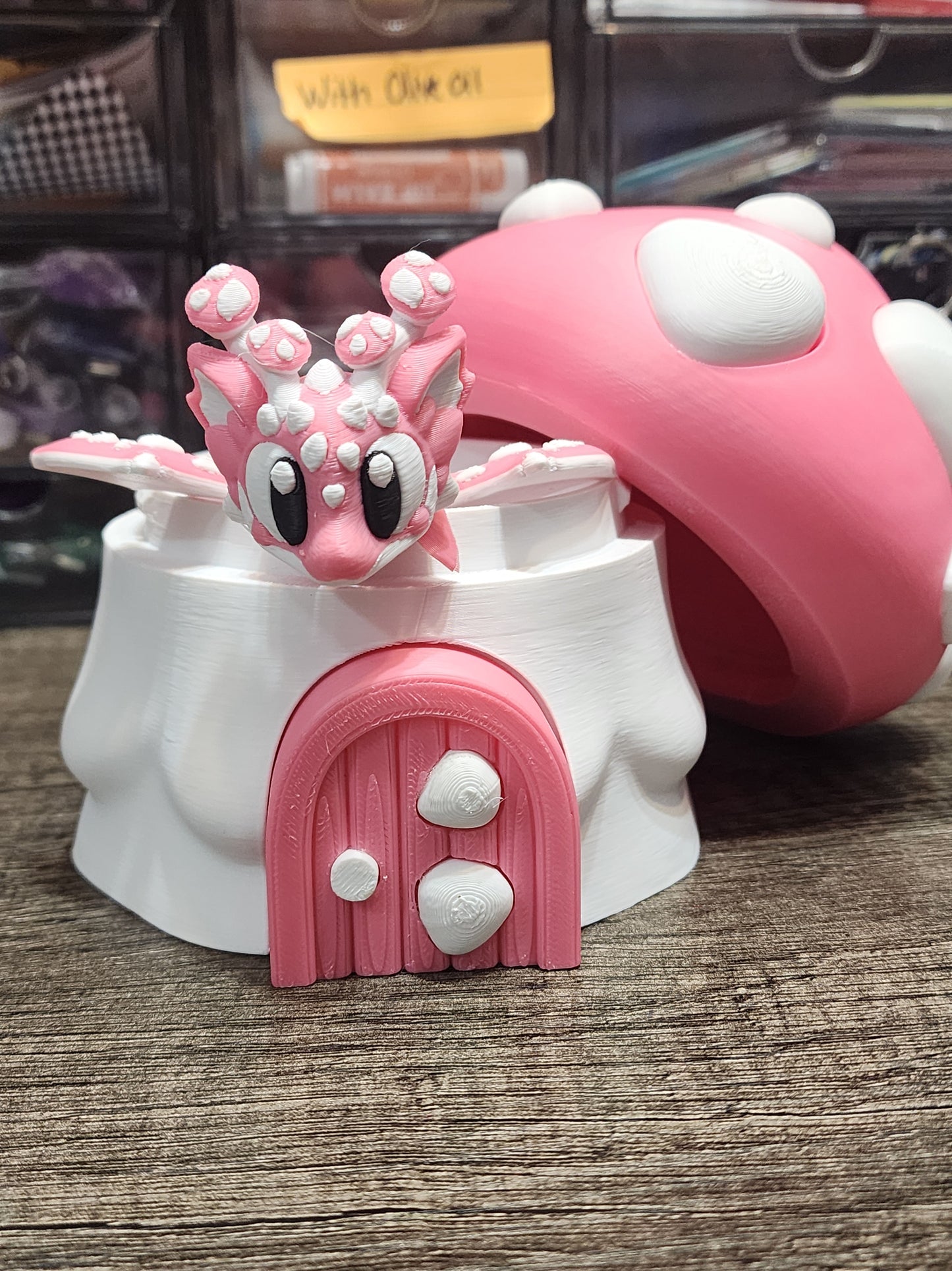 Mushroom Dragon with House. Addon