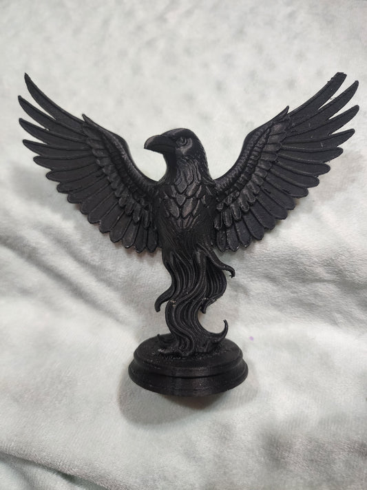 Raven statue add on misprint