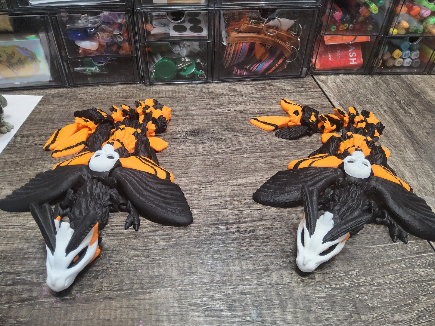 (Oopsy) Skeleton Dragon Moth (Large)